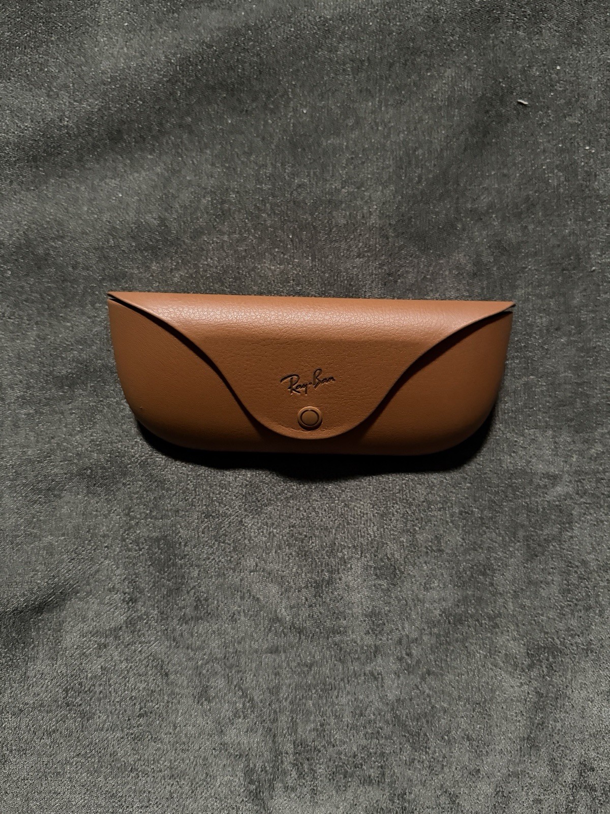 Ray-Ban Brown Clamshell Flip Top Case for Glasses Unisex Adult