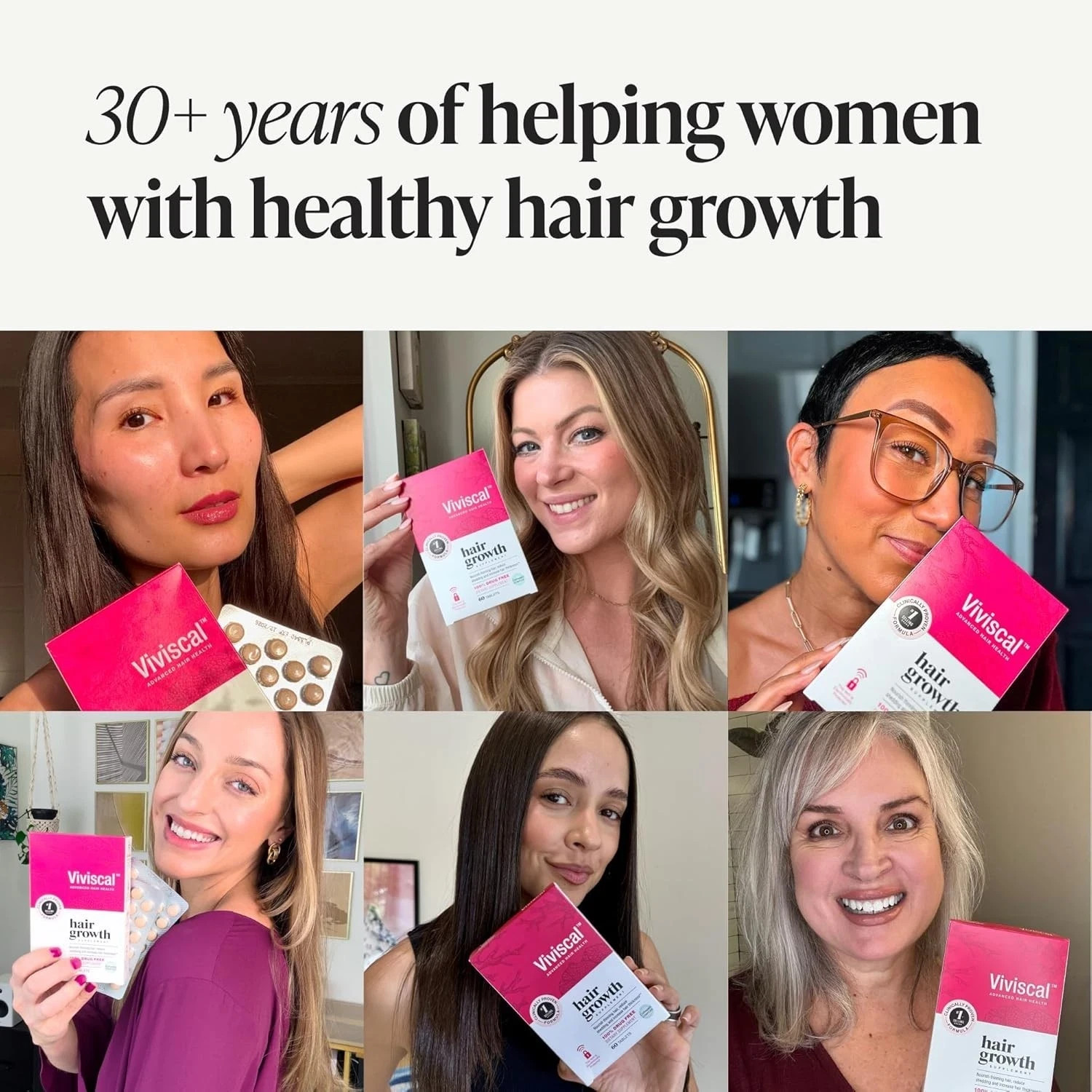 2pcs Viviscal Hair Growth Dietary Supplement Tablets 360 features Collagen Compl