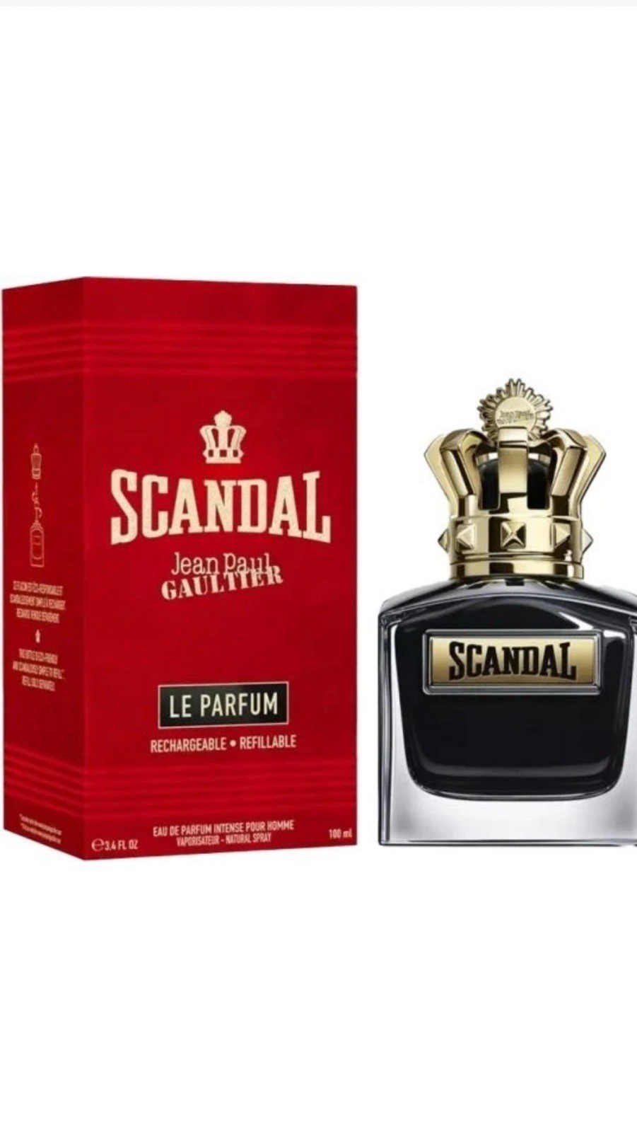 Jean Paul Gaultier Scandal Le Parfum EDP Intense Men 100ml New Sealed🥇
