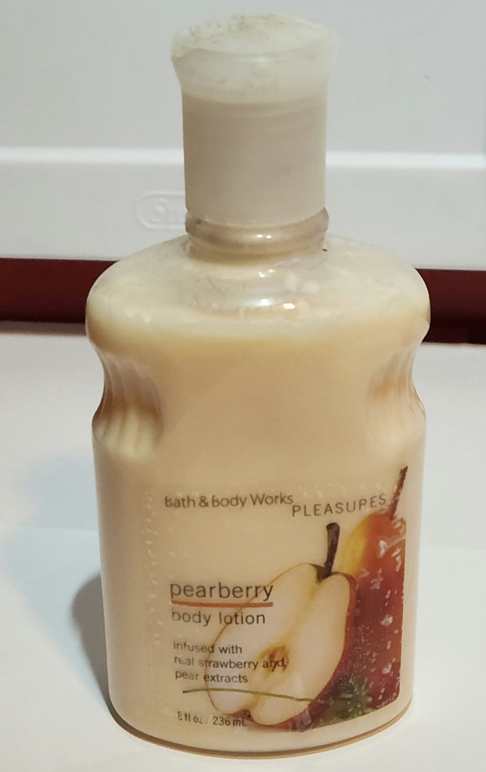 Bath And Body Works Pleasures Pearberry Body Lotion 8oz Bottle