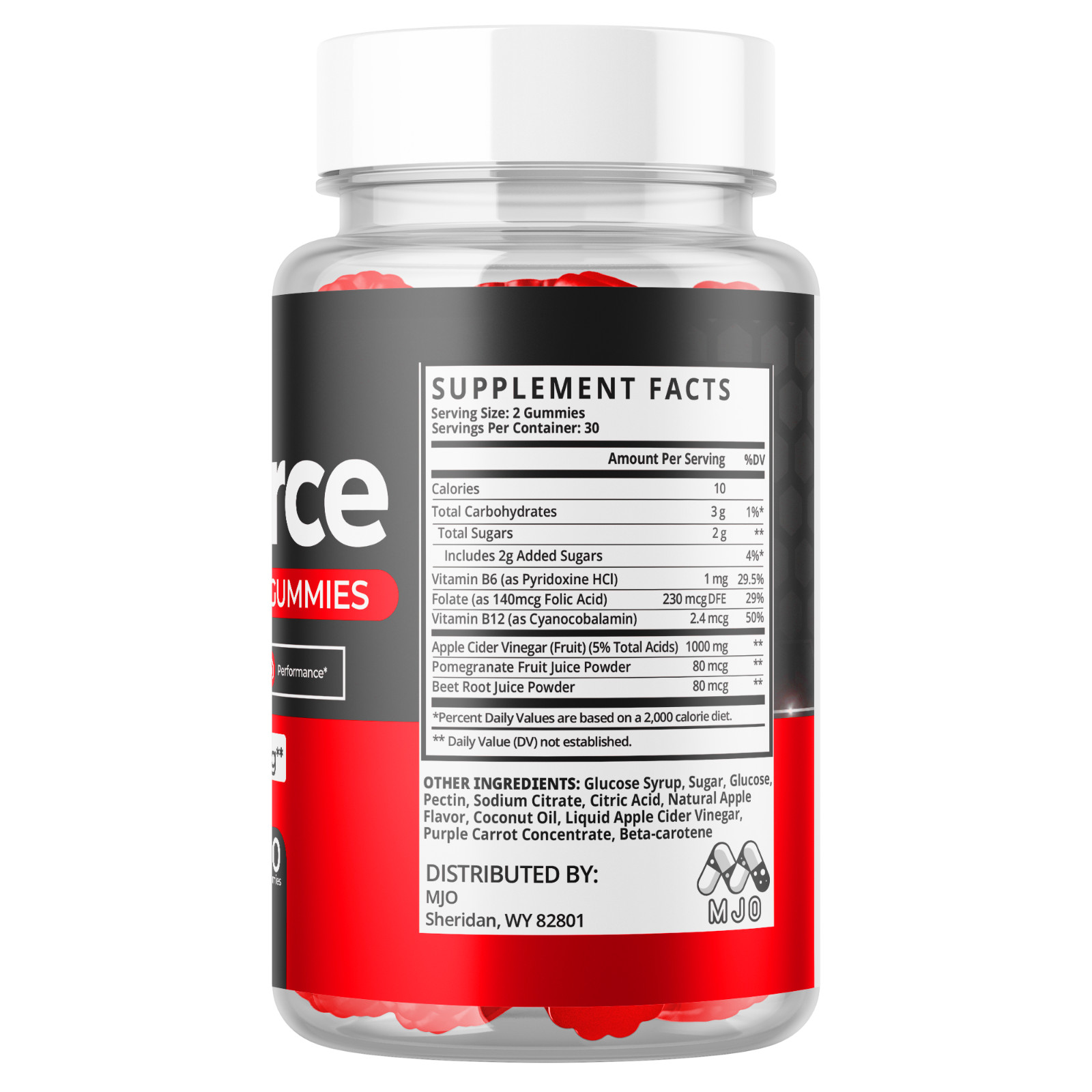 (3 Pack) Max Force Male Gummys Advanced Male Health Support MaxForce 180 Gummies