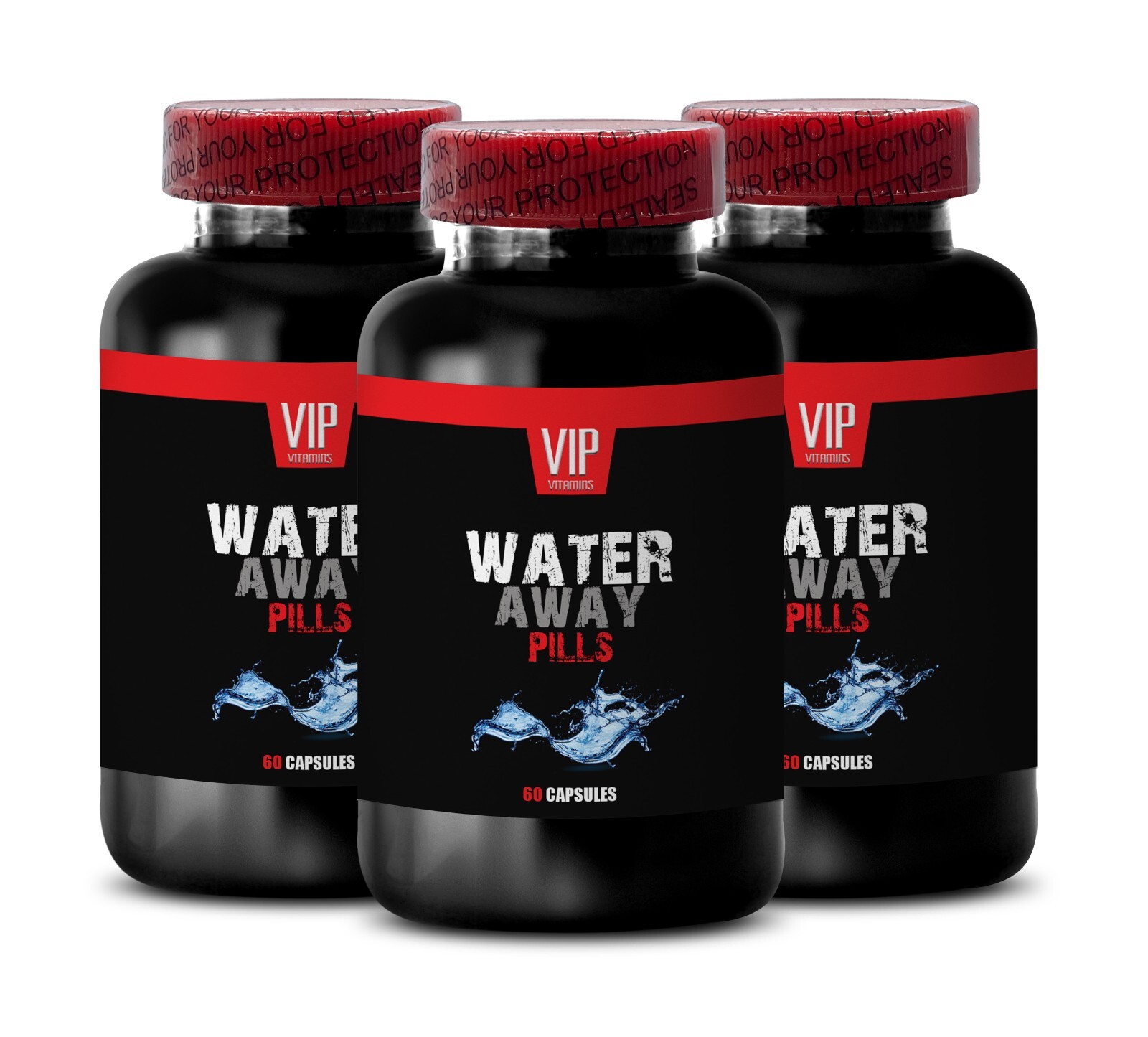 Water remover – WATER AWAY PILLS 700mg – Effective hydration 3 Bottles 180 Caps