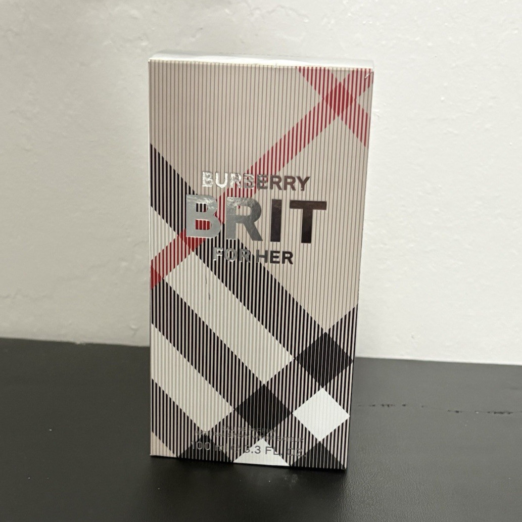 Burberry Brit For Her Eau de Parfum Spray, Regular Size 1.6 fl oz