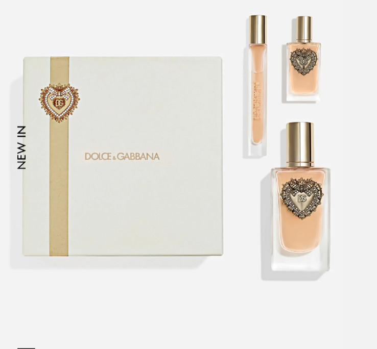 Dolce & Gabbana Devotion 3 Pc Spray Perfume Gift Set (3 Bottles)