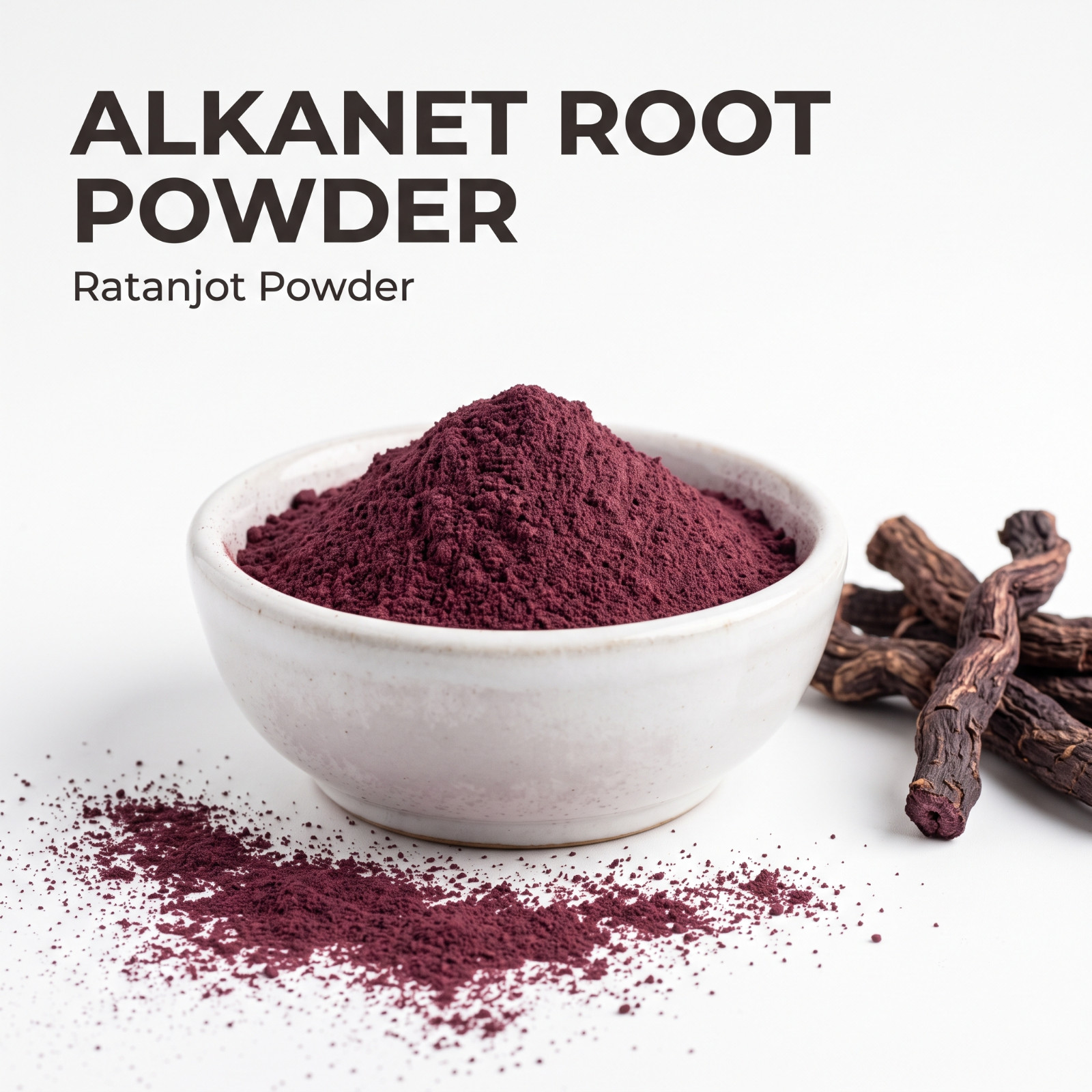 Red Jatropha Curcas Leaves Powder Herbal Ratanjot Laljari Yatilung Jadi Raw