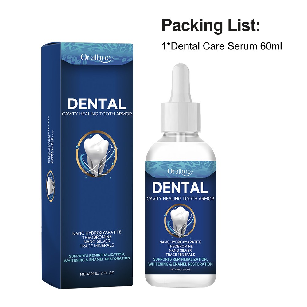 5X Tooth Armor Liquid with Nano-Hydroxyapatite Dental Cavity Healing Gum Repair