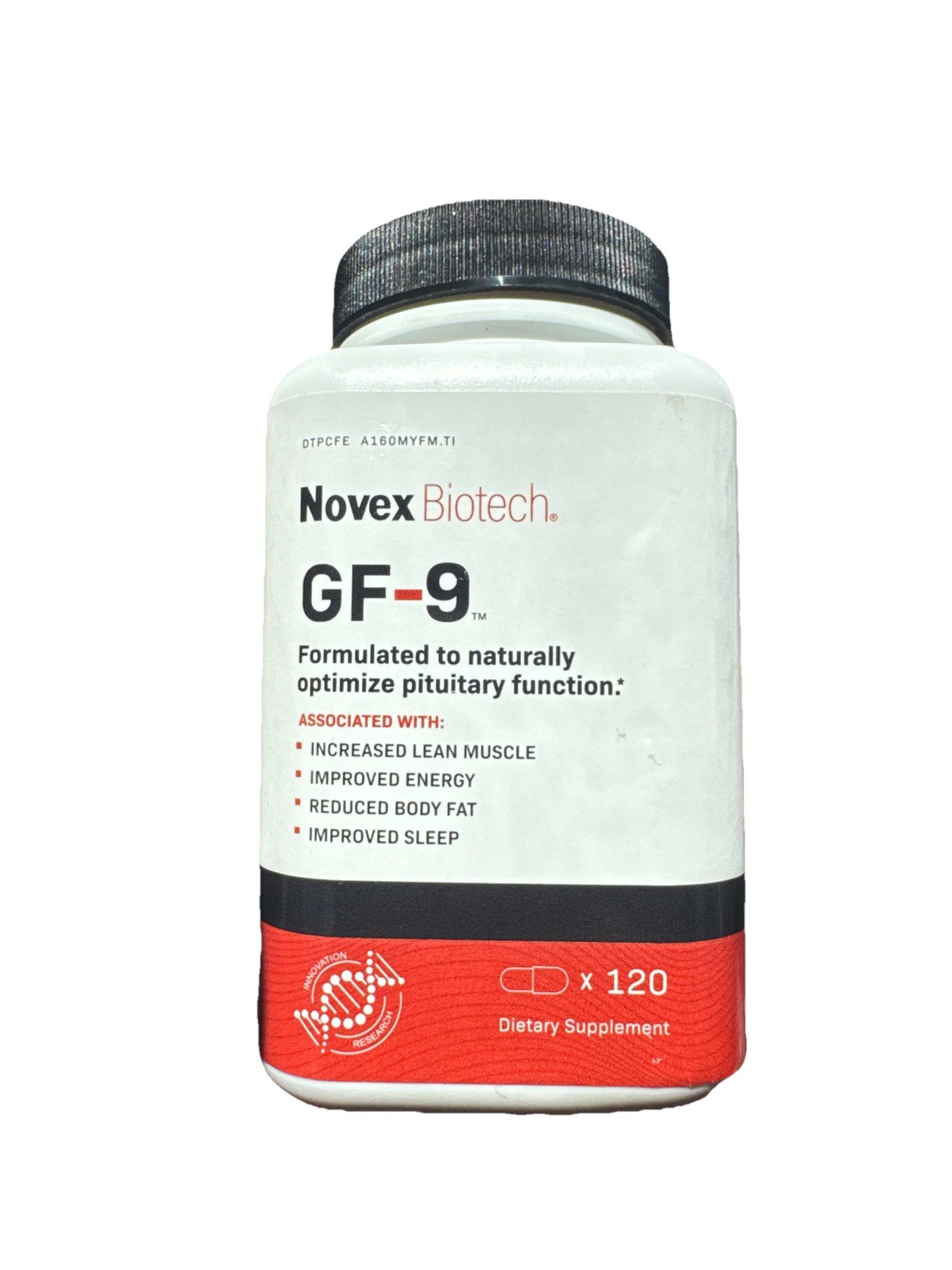 Novex Biotech Growth Factor 9 Dietary Supplement GF-9 120 Caps exp 08/2026