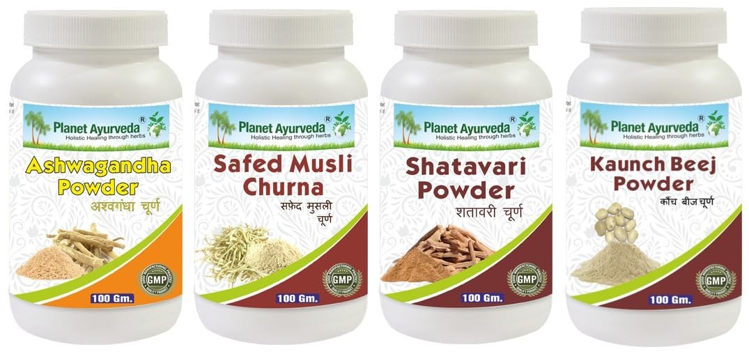 Planet Ayurveda Natural Energy & Wellness Pack LONG EXPIRY