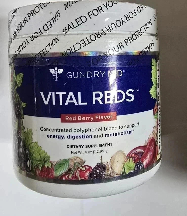 Vital Reds by Gundry MD – Polyphenol Blend – Supports Energy, Digestion