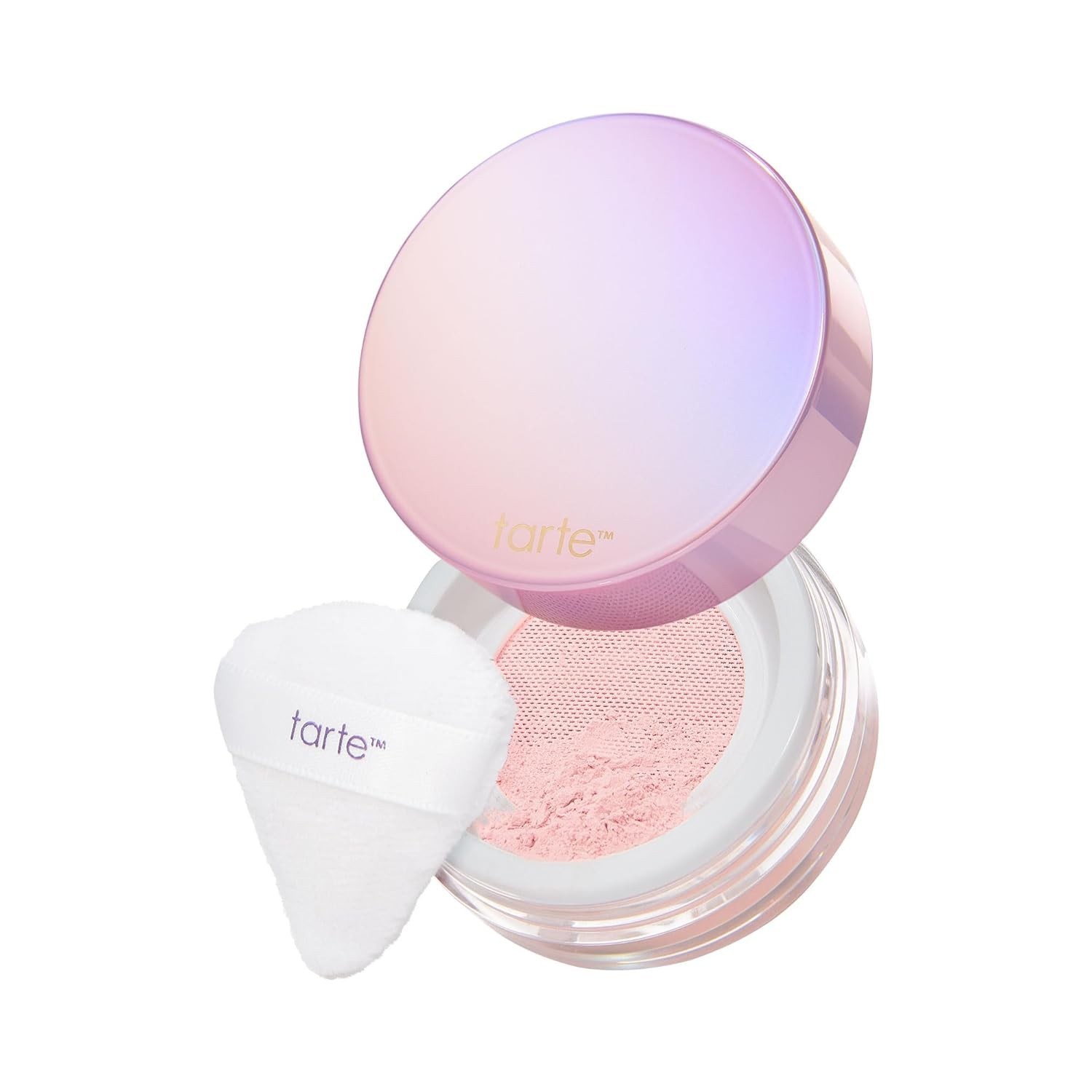 ⭐TARTE⭐ Creaseless Setting Powder, Pink 0.24oz, 7g