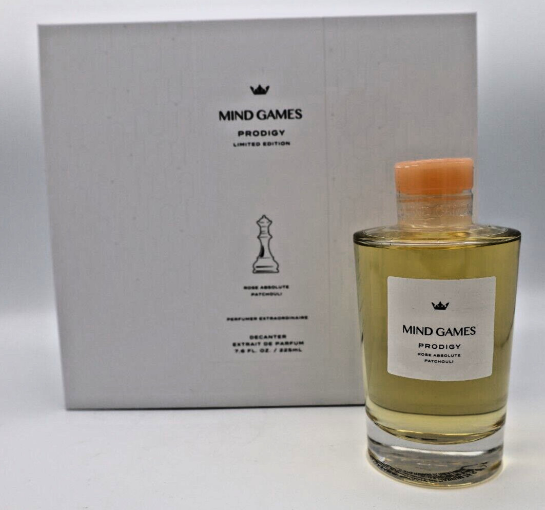 Mind Games Prodigy 225ml / 7.6 oz Extrait Decanter Set Authentic by Finescents