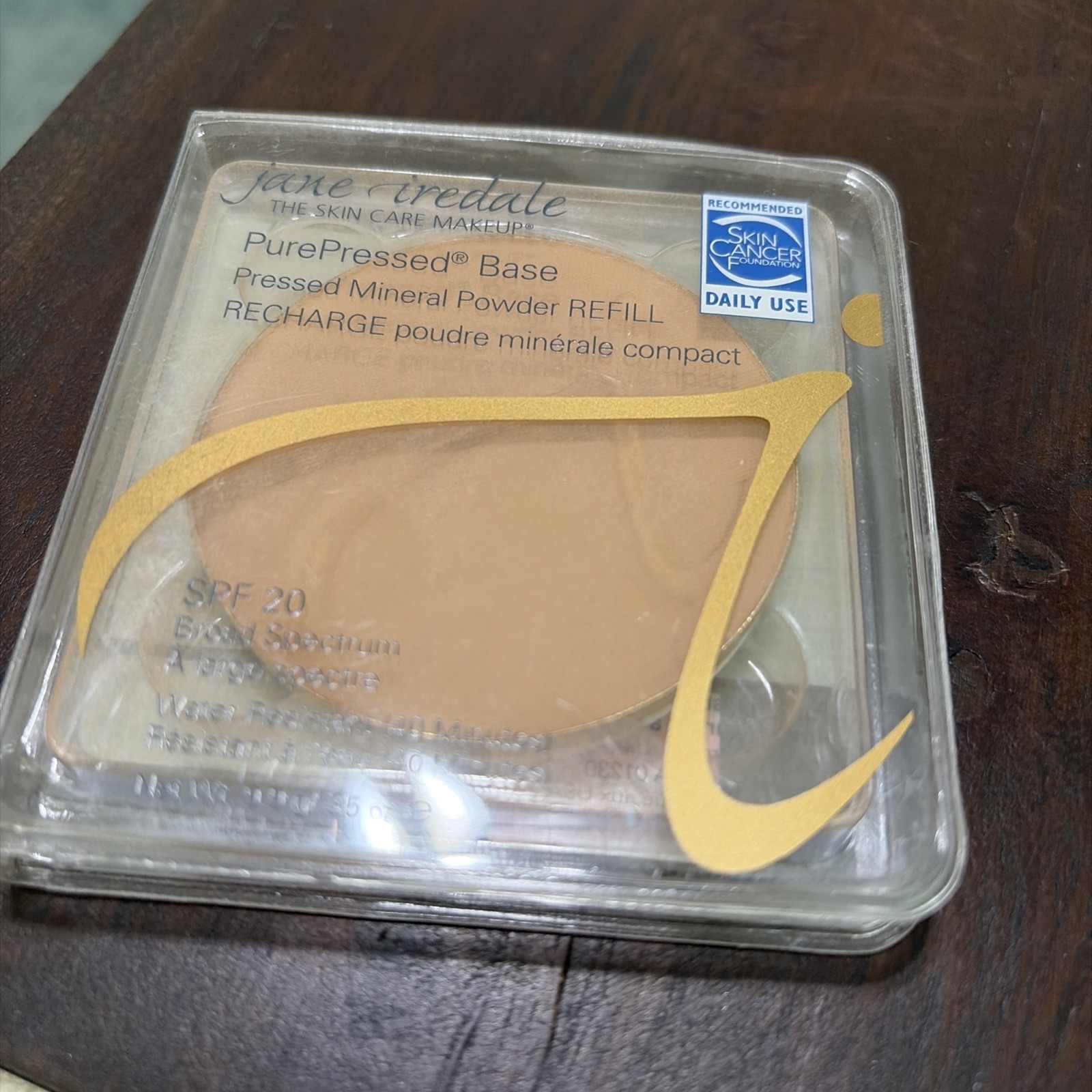 Jane Iredale PurePressed Base Mineral Foundation Refill – CARAMEL – New In Box