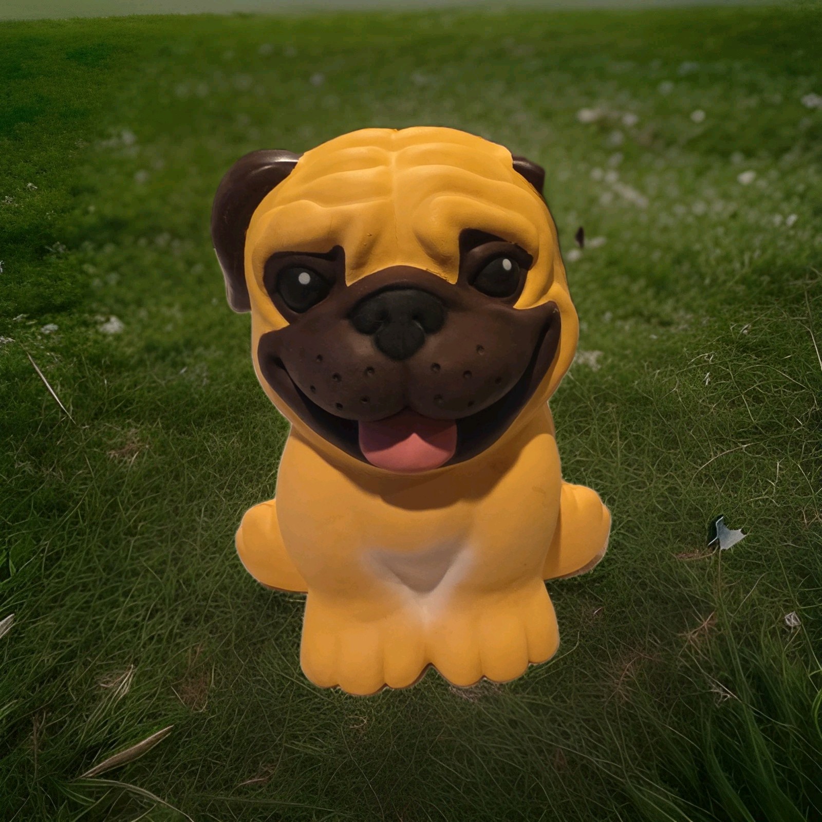 Jumbo Pug Dog Squishy Toy 9in Stress Relief Toy