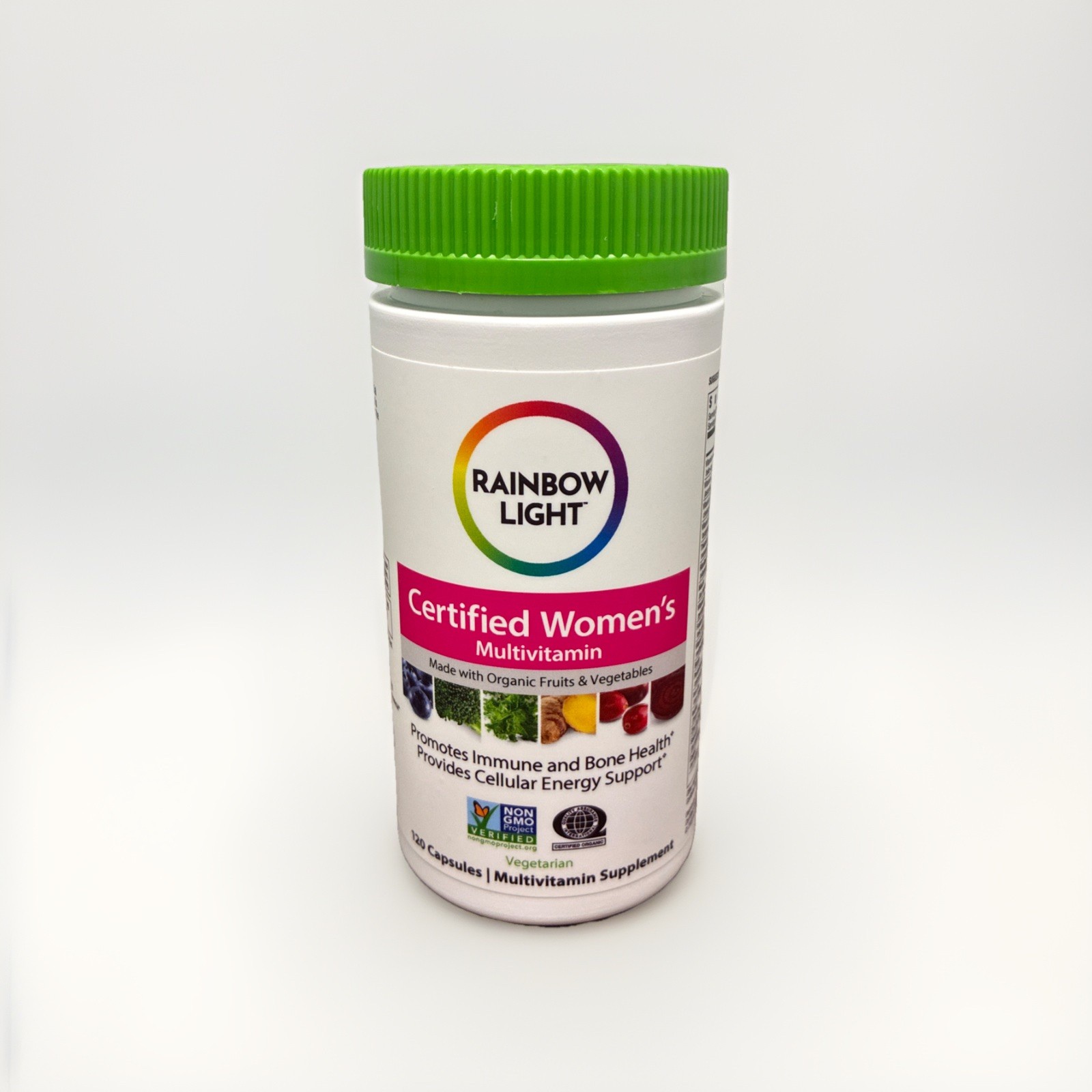 Rainbow Light Certified Women’s Multivitamin Capsules, 120-Pack