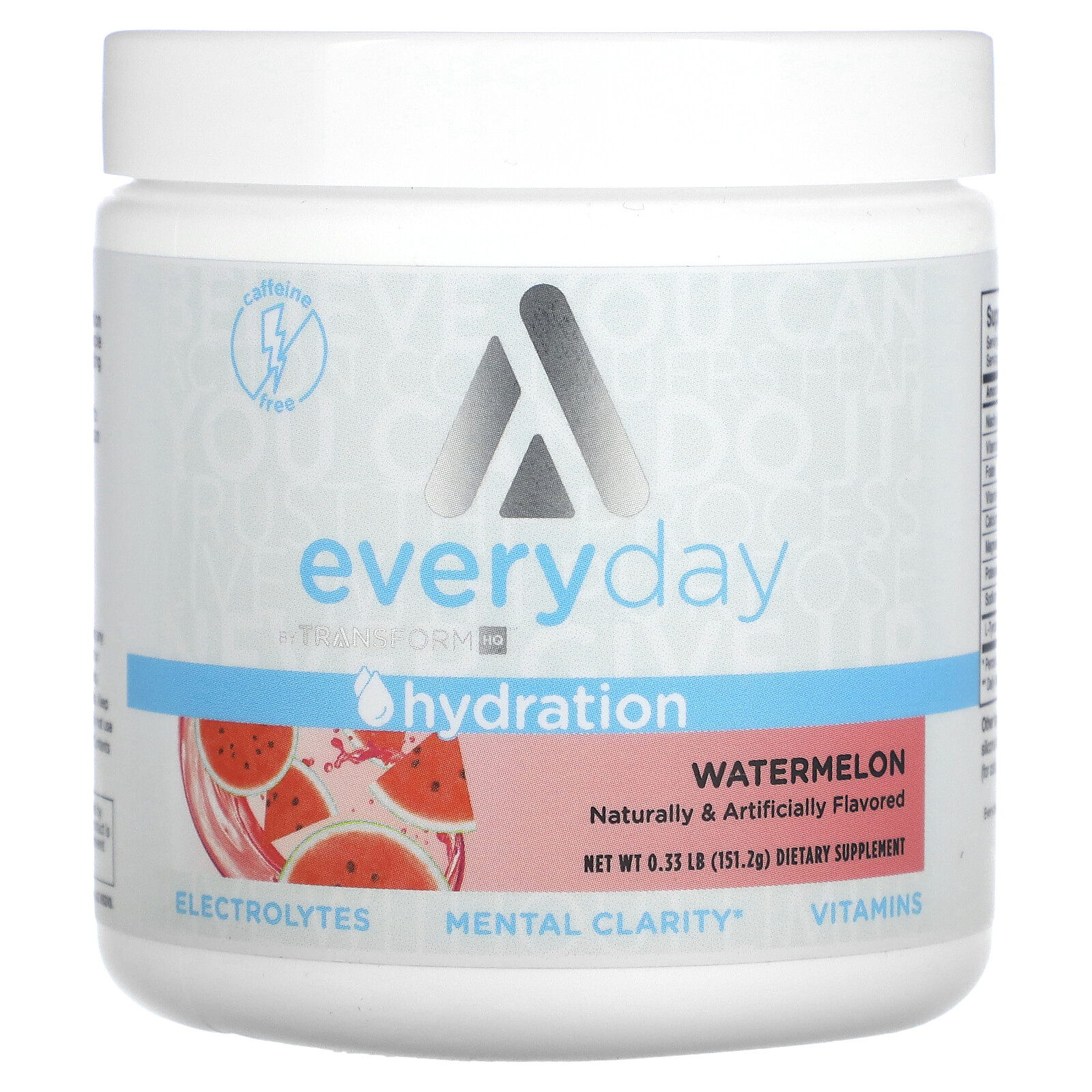 Everyday, Hydration, Caffeine Free, Watermelon, 0.33 lb (151.2 g)