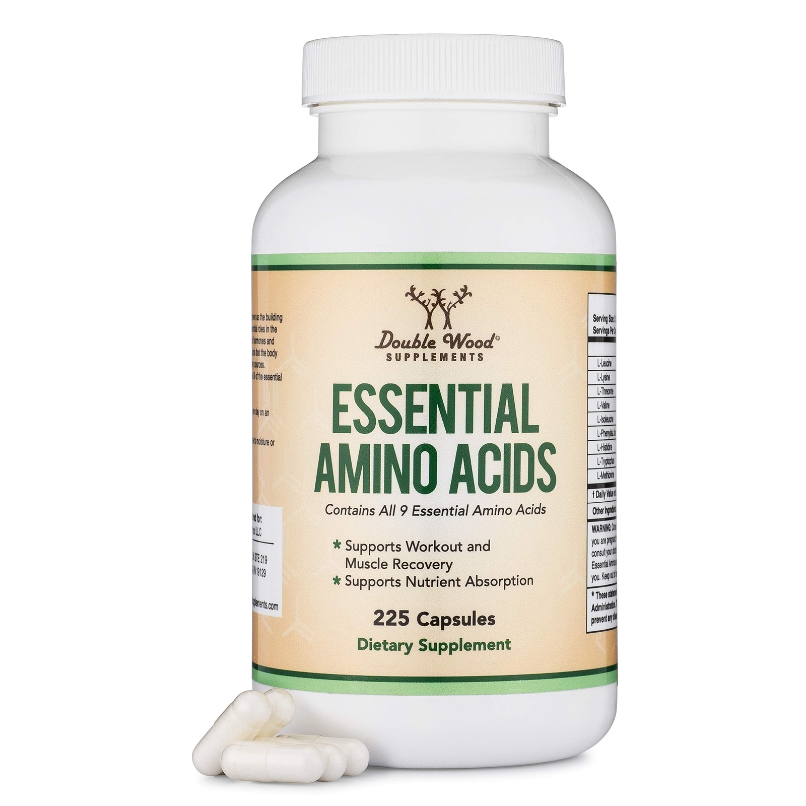 Essential Amino Acids – 1 Gram Per Serving Powder Blend of All 9 Essential A…