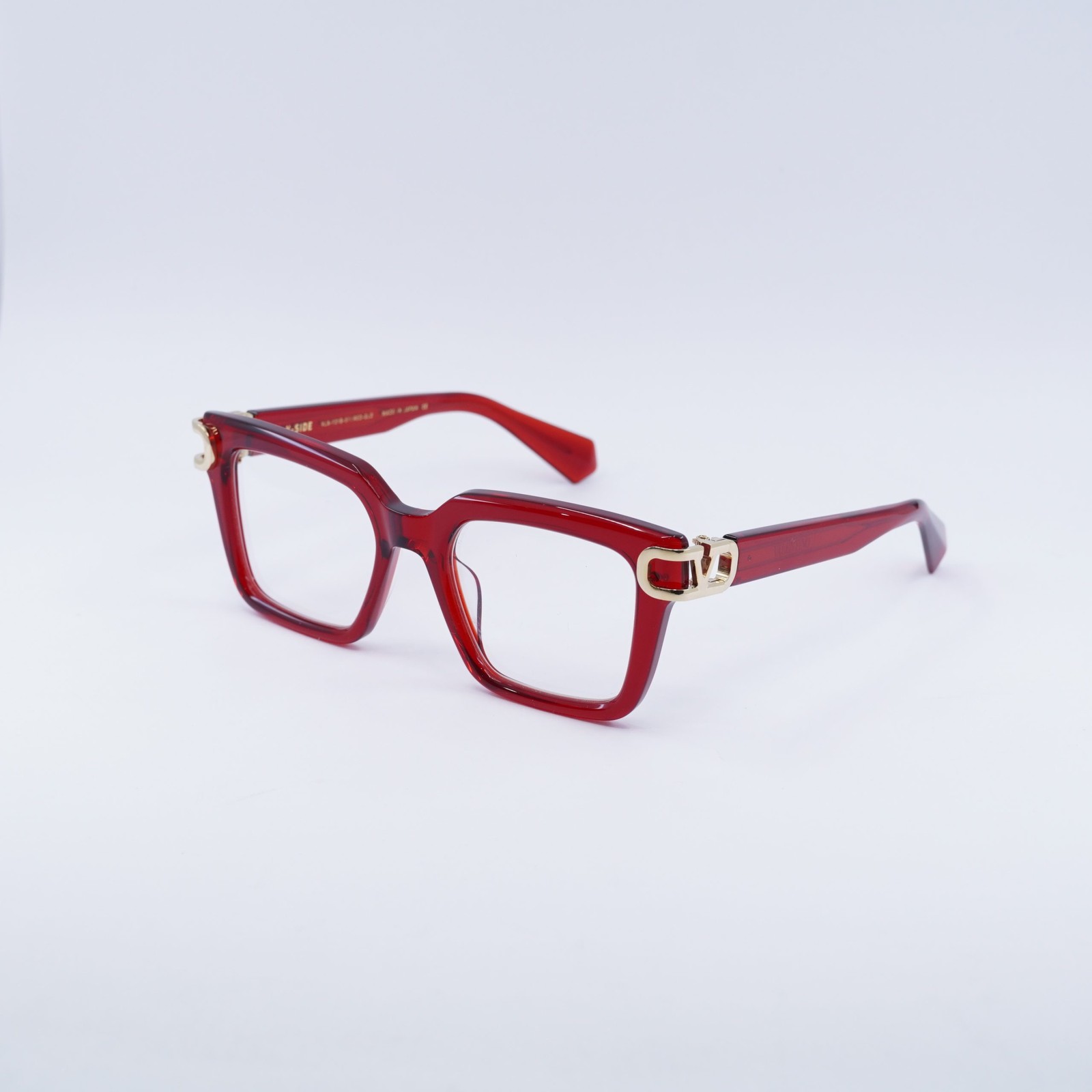 Valentino V-SIDE VLX-131B Crystal Rose 51mm Eyeglasses New Authentic