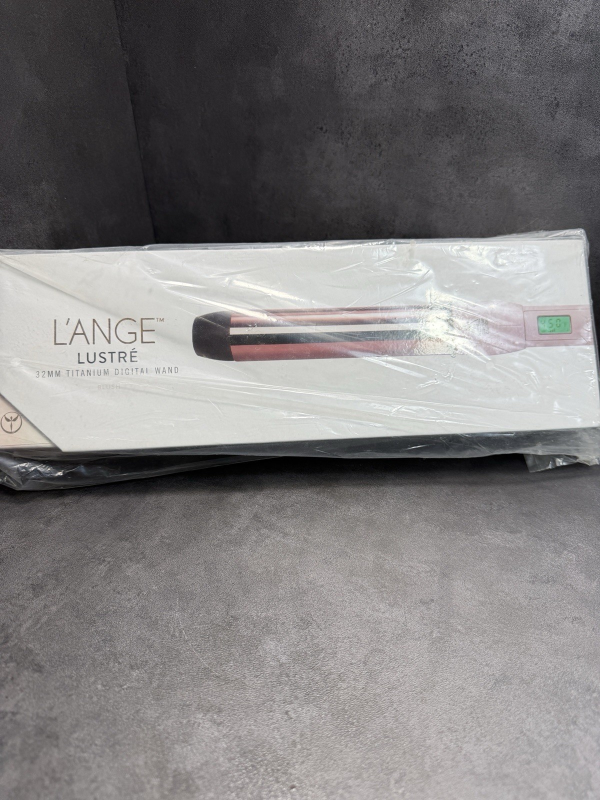 Lange Le Curl 32mm Titanium Curling Wand Blush Pink NEW UNOPENED BOX
