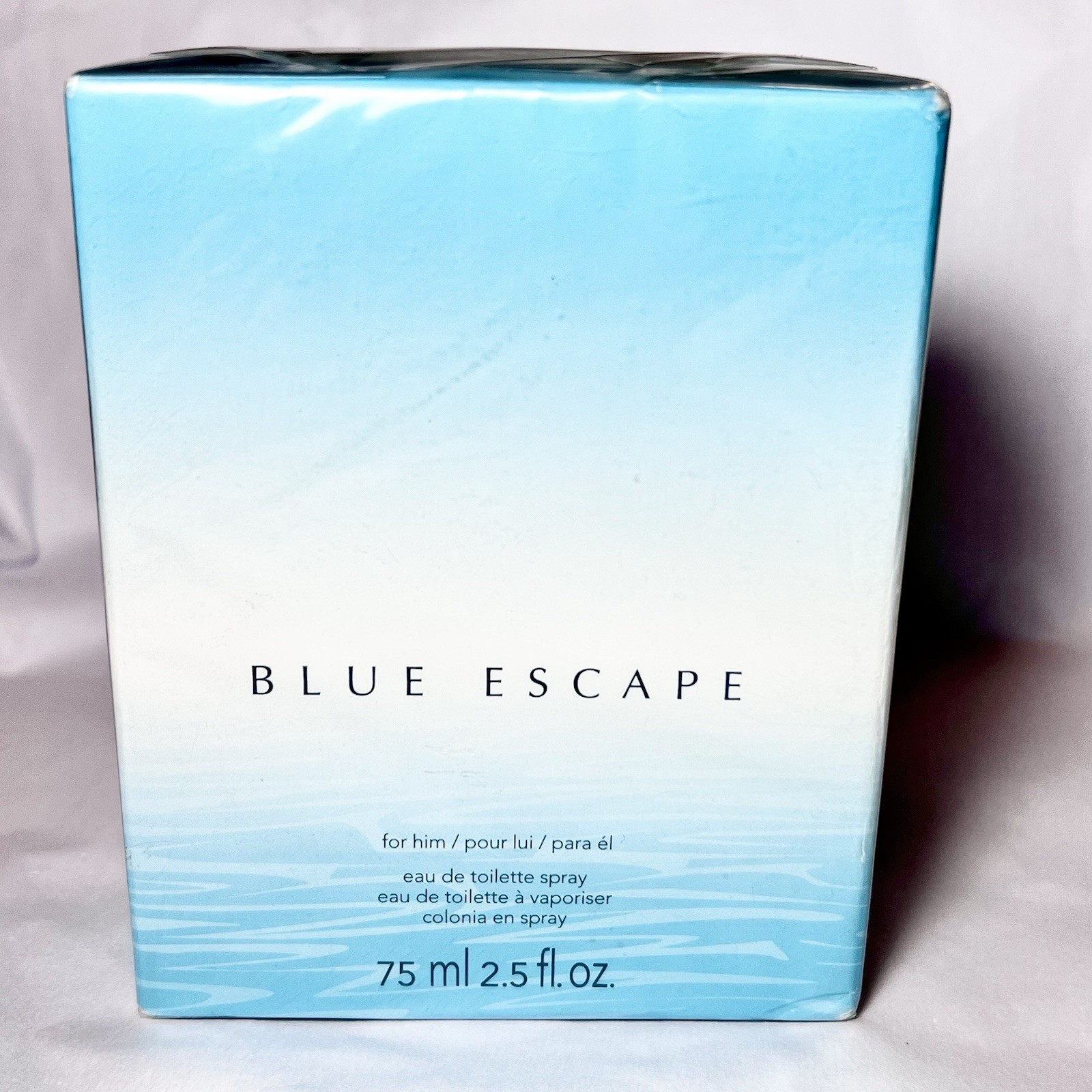 Avon Blue Escape for Him Men Eau de Toilette Cologne Spray 2.5 fl oz NEW SEALED