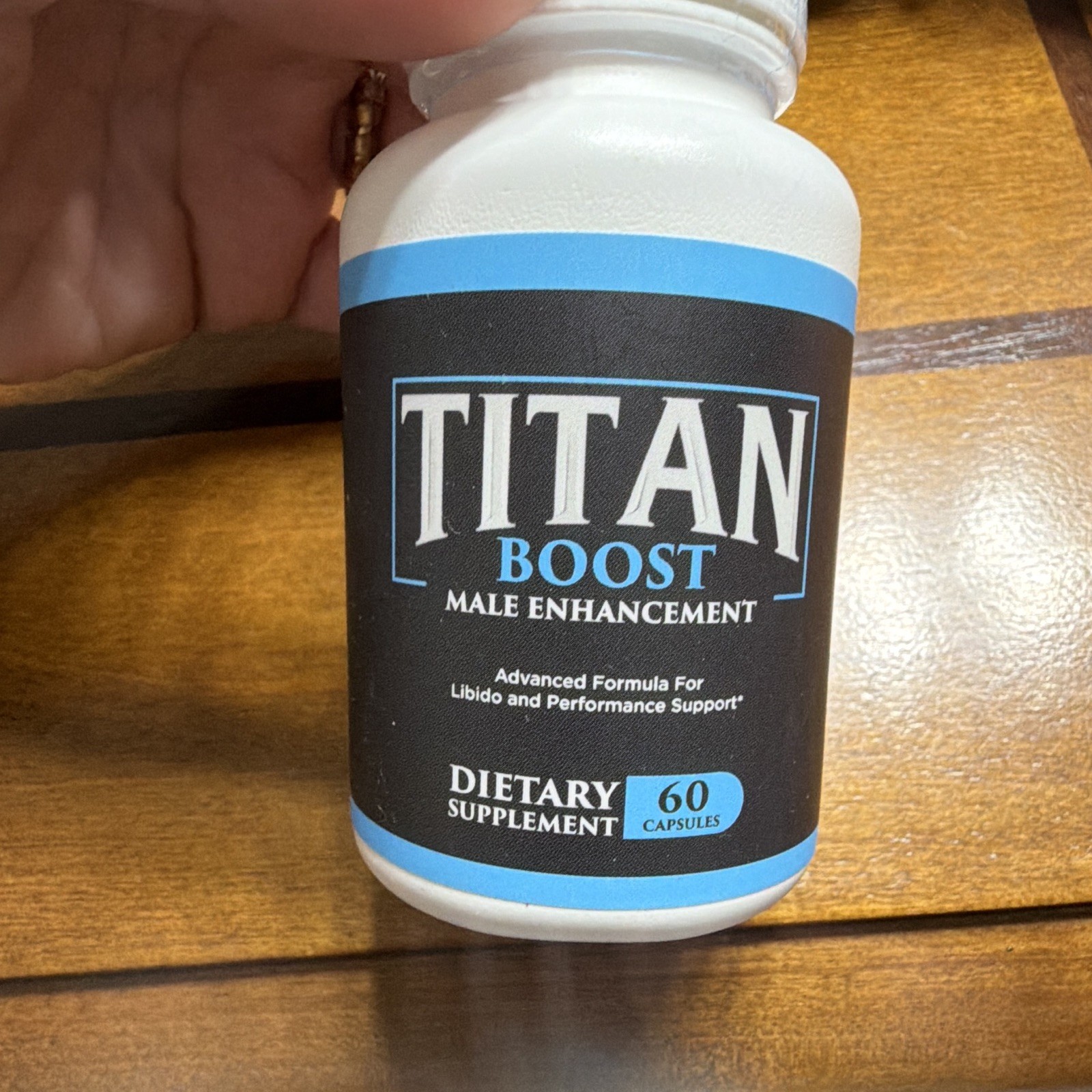 Titan Boost Male Enhancement Supplement 60 Capsules Exp 08/2027