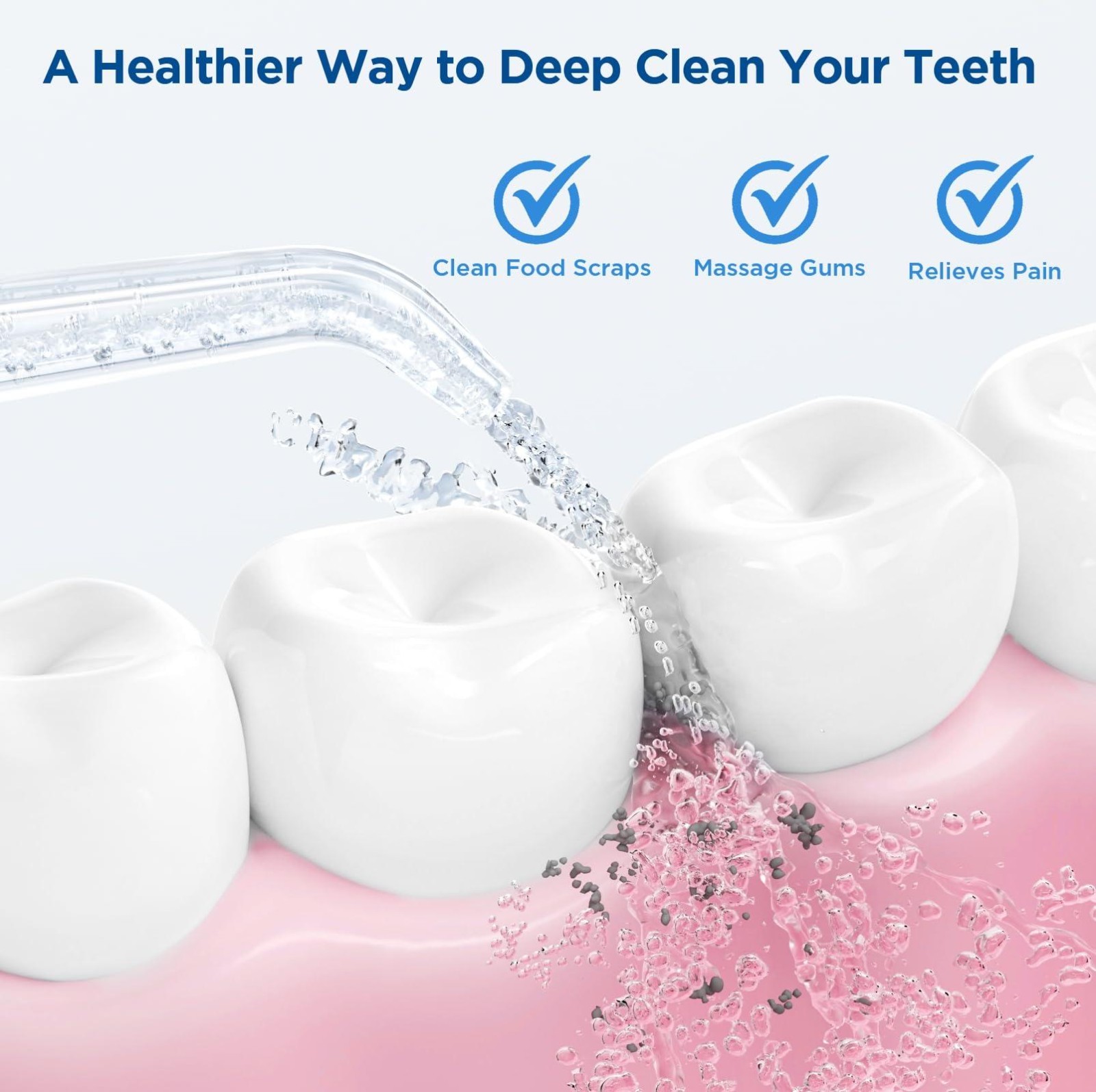 6 Pack Waterpik Replacement Heads – Classic Jet Tips Water Flosser Accessories..