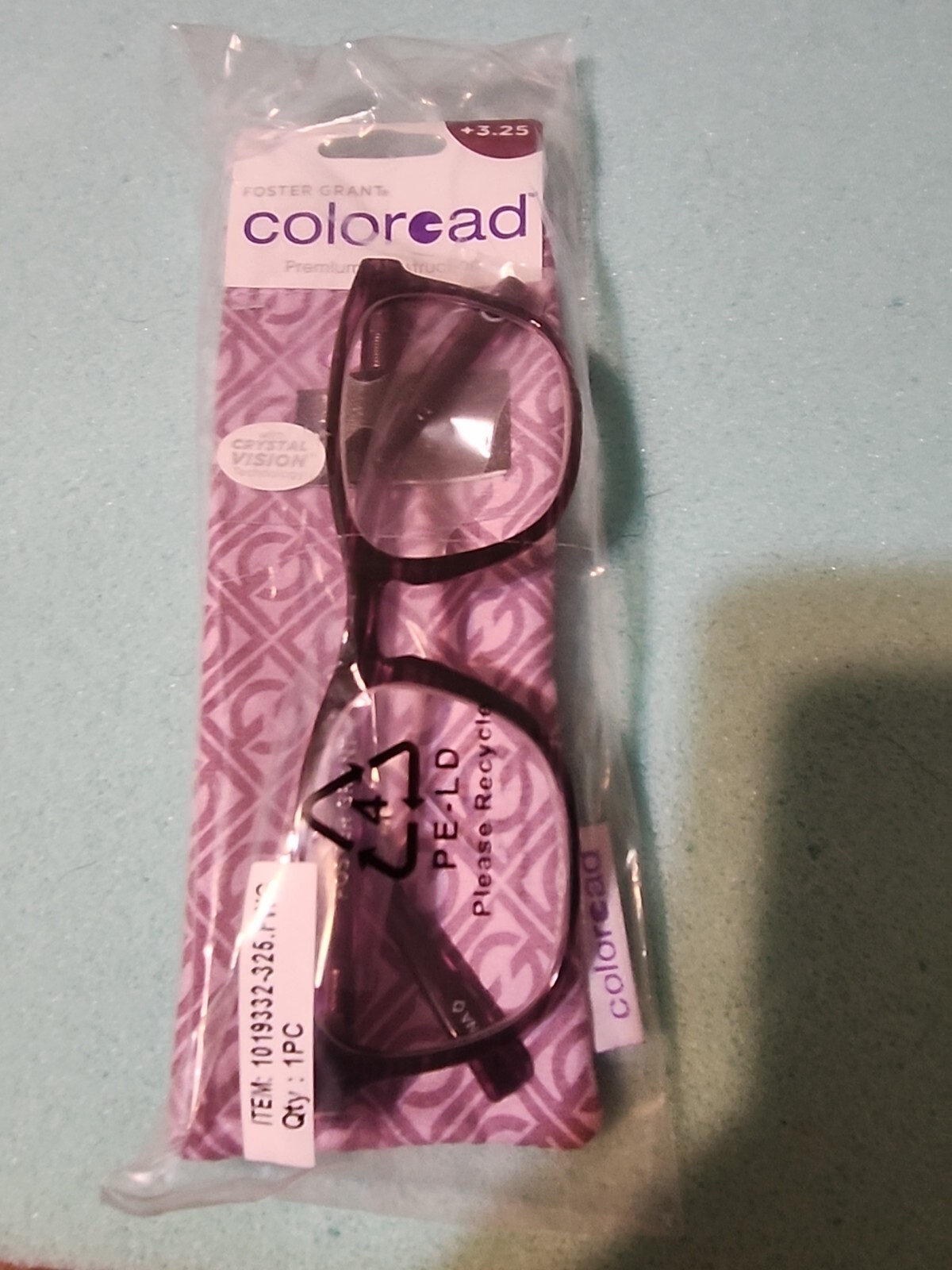 Reading Glasses Coloread ELANA +3.25 Brand New