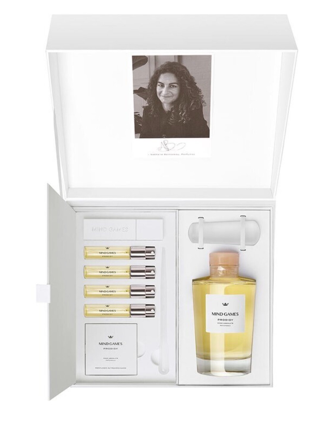 Mind Games Prodigy 225ml / 7.6 oz Extrait Decanter Set Authentic by Finescents