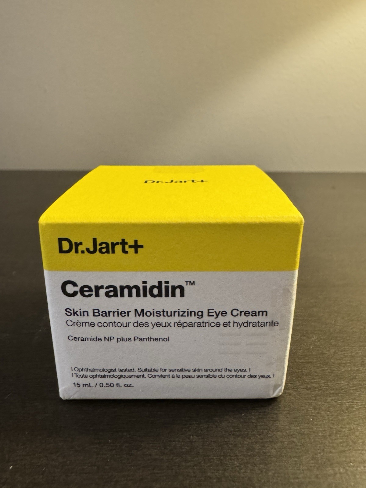 Dr. Jart Ceramidin Skin Barrier Moisturizing Eye Cream 15 ml .5 oz Full Size NIB