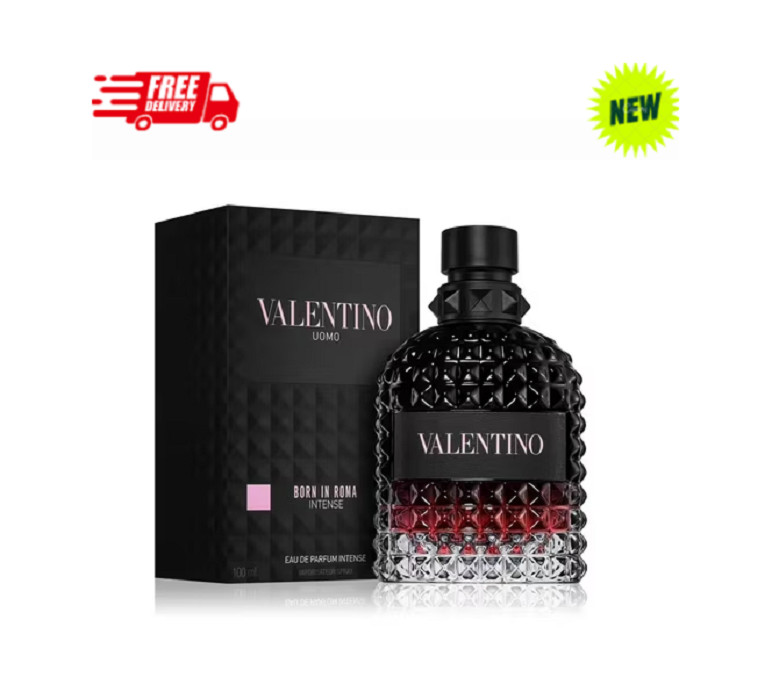 VALENTINO UOMO BORN IN ROMA INTENSE EAU DE PARFUM SPRAY 3.4 Oz / 100 ml FOR MEN