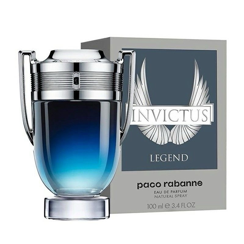 Invictus Legend by Paco Rabanne EDP 3.4 Fl. Oz. Men 100% Original 🇺🇸