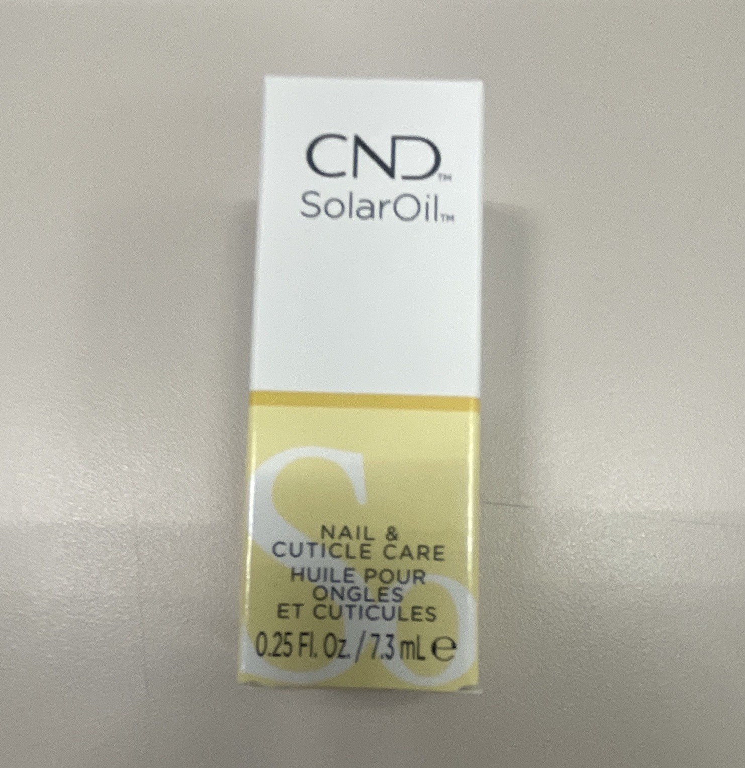 CND SolarOil Cuticle Nourishing Oil 0.25 fl oz / 7.3 mL Almond Jojoba