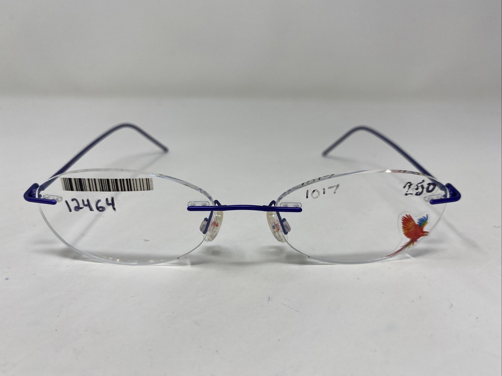 Maui Jim Japan MJO 2004-36M 51-17-140 Deep Blue Rimless Eyeglasses Frame :U45