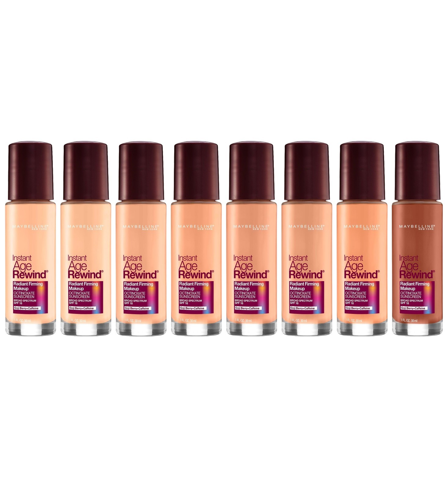 Maybelline New York Instant Age Rewind Radiant Firming Makeup Foundation *RARE*
