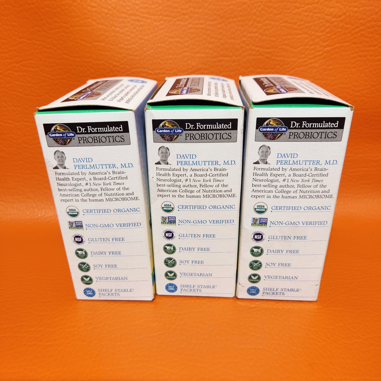 Garden of Life Fitbiotic Probiotics 50 Billion Lot of 3 Boxes Date 08-2026