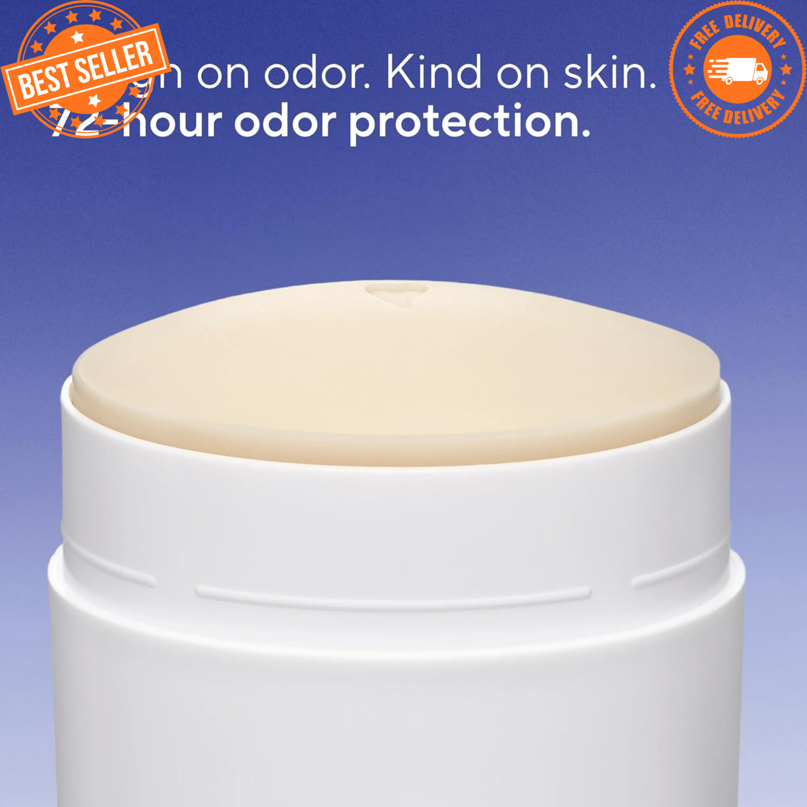 Native Deodorant Unscented Natural Aluminum Free 72Hr Odor Control 2.65oz NEW