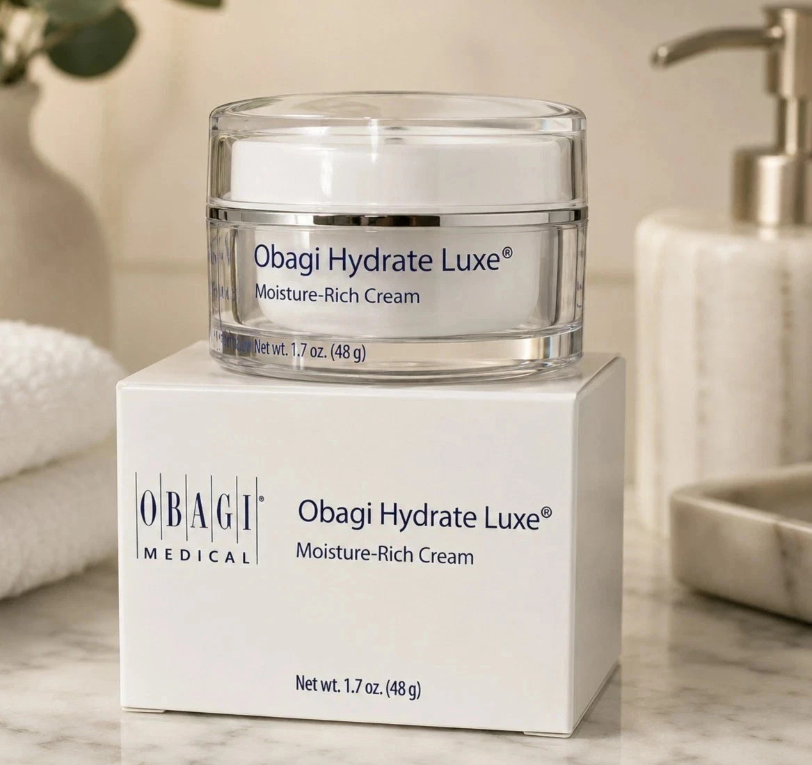 Obagi Hydrate Luxe Moisture Rich Cream 1.7oz Brand new