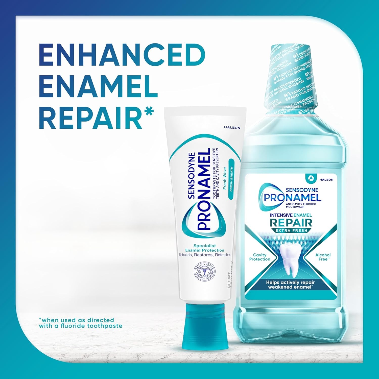 Sensodyne Pronamel Fresh Breath Enamel Toothpaste for Sensitive Teeth and Cavity