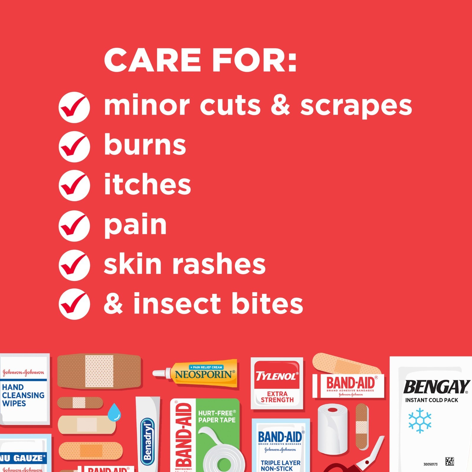 Portable First Aid Kit – 160 Pieces for Cuts, Scrapes, Burns & Wound Care – Trav