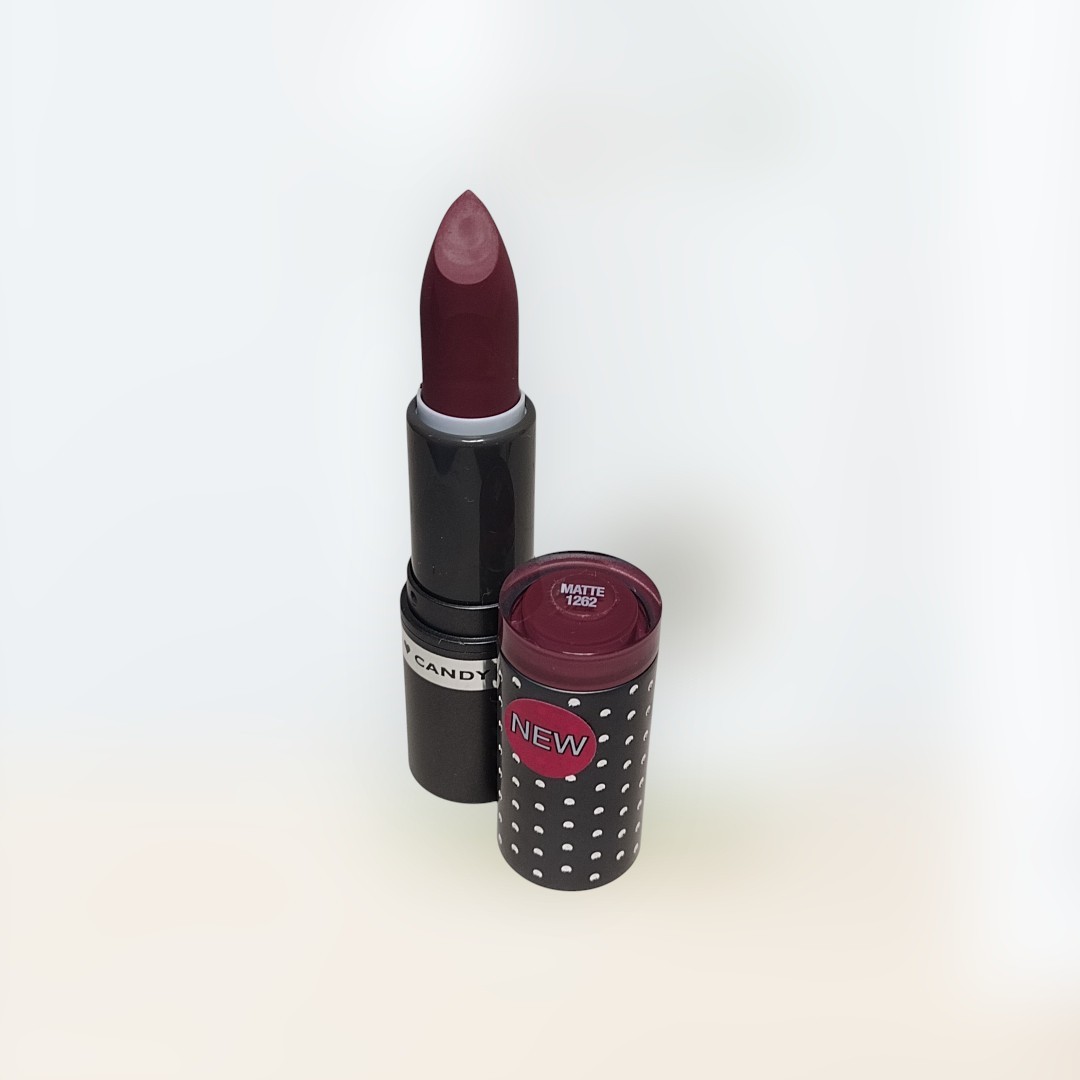 2 PACK Hard Candy FIERCE EFFECTS Matte Lipstick 1262 CRAVE Purple 0.11 oz each