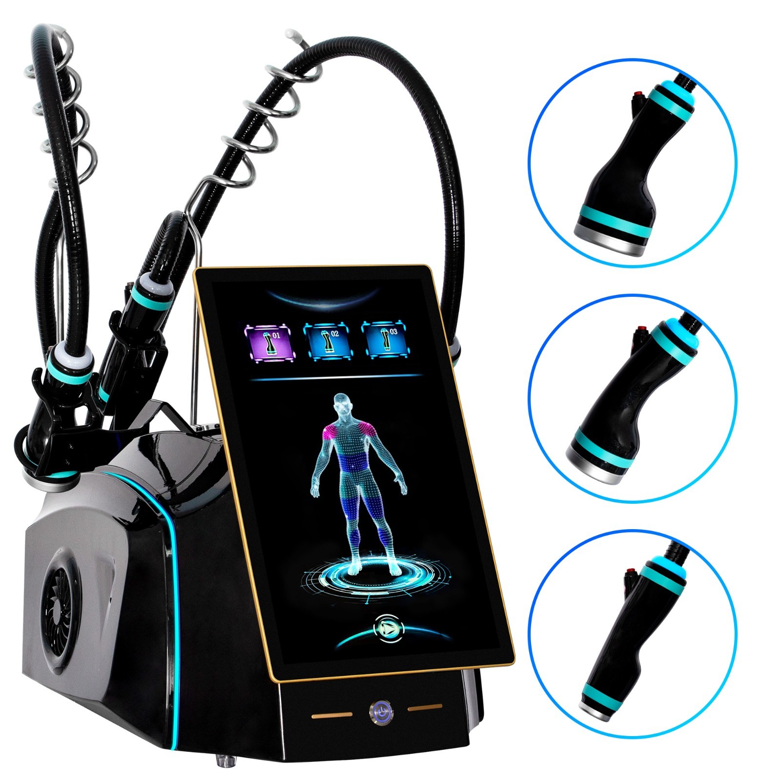 3-In-1 Cold Wave Shaping Machine Burning Fat Skin Tightening Body Slimming