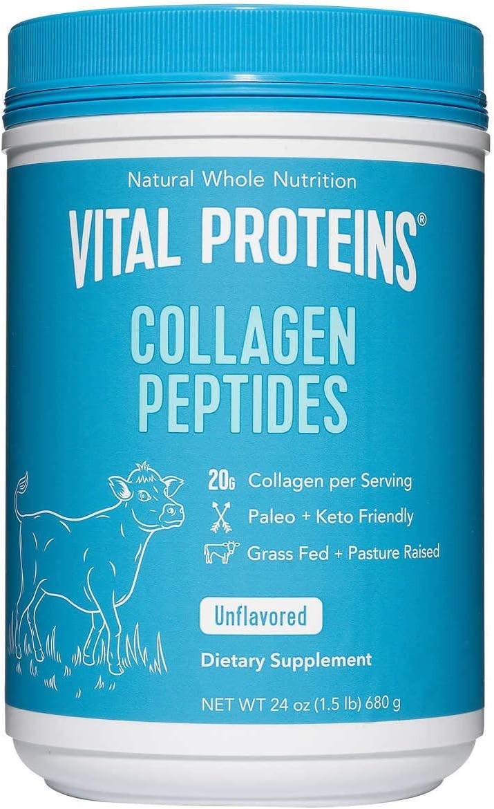 Vital Proteins Collagen Peptides -( New ) Unflavored 24 oz -FREE SHIPPING