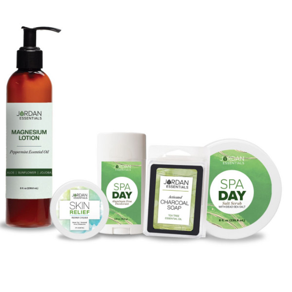 Jordan Essentials Fresh Start 5 Collection Peppermint Magnesium Lotion