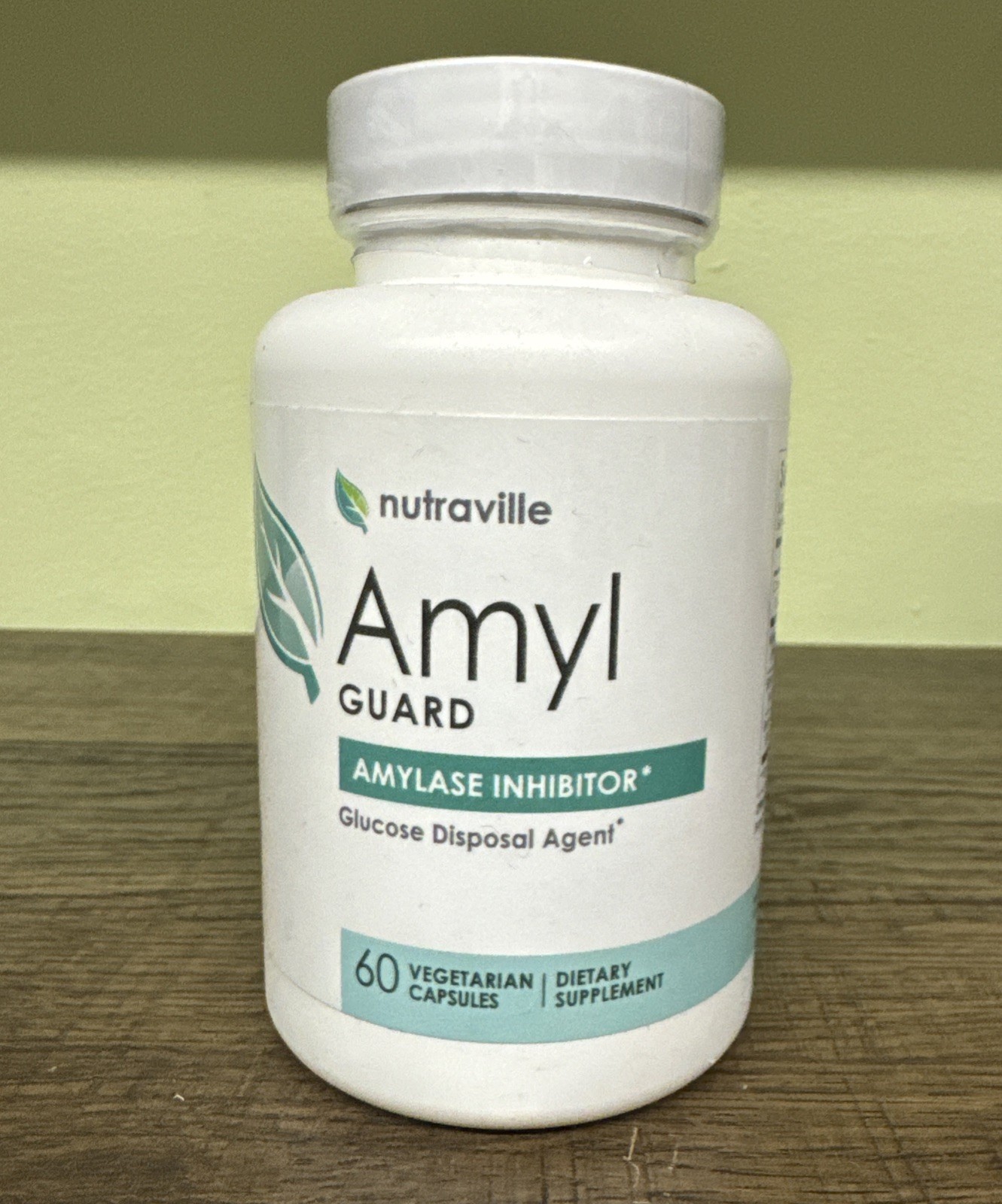 Nutraville Amyl Guard Amylase Inhibitor Glucose Disposal 60 ct. Capsules.
