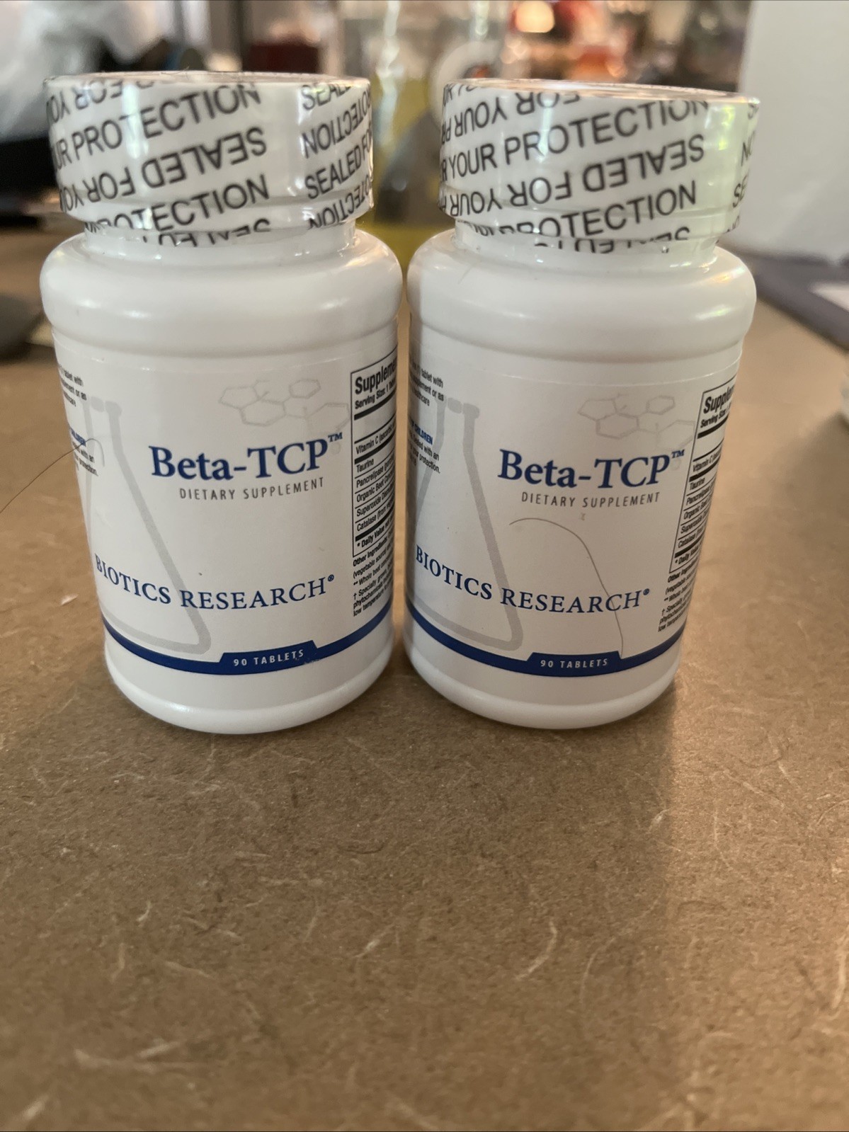 Biotics Research Beta-TCP Dietary Supplement 90 Tablets New Sealed 11/23