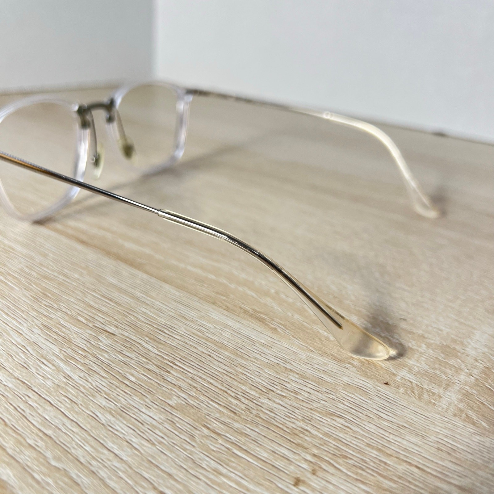 Ray-Ban RB7164 2001 Eyeglasses Clear Square Full Rim Frames Only 52-20-150