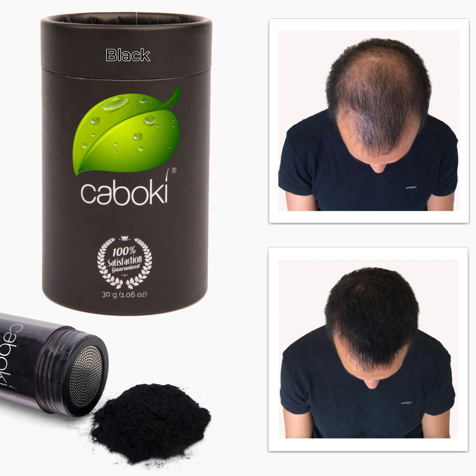 Caboki Hair Building Fibers 30g Bottle – Pick Shade -Best Hair Fibers Guaranteed