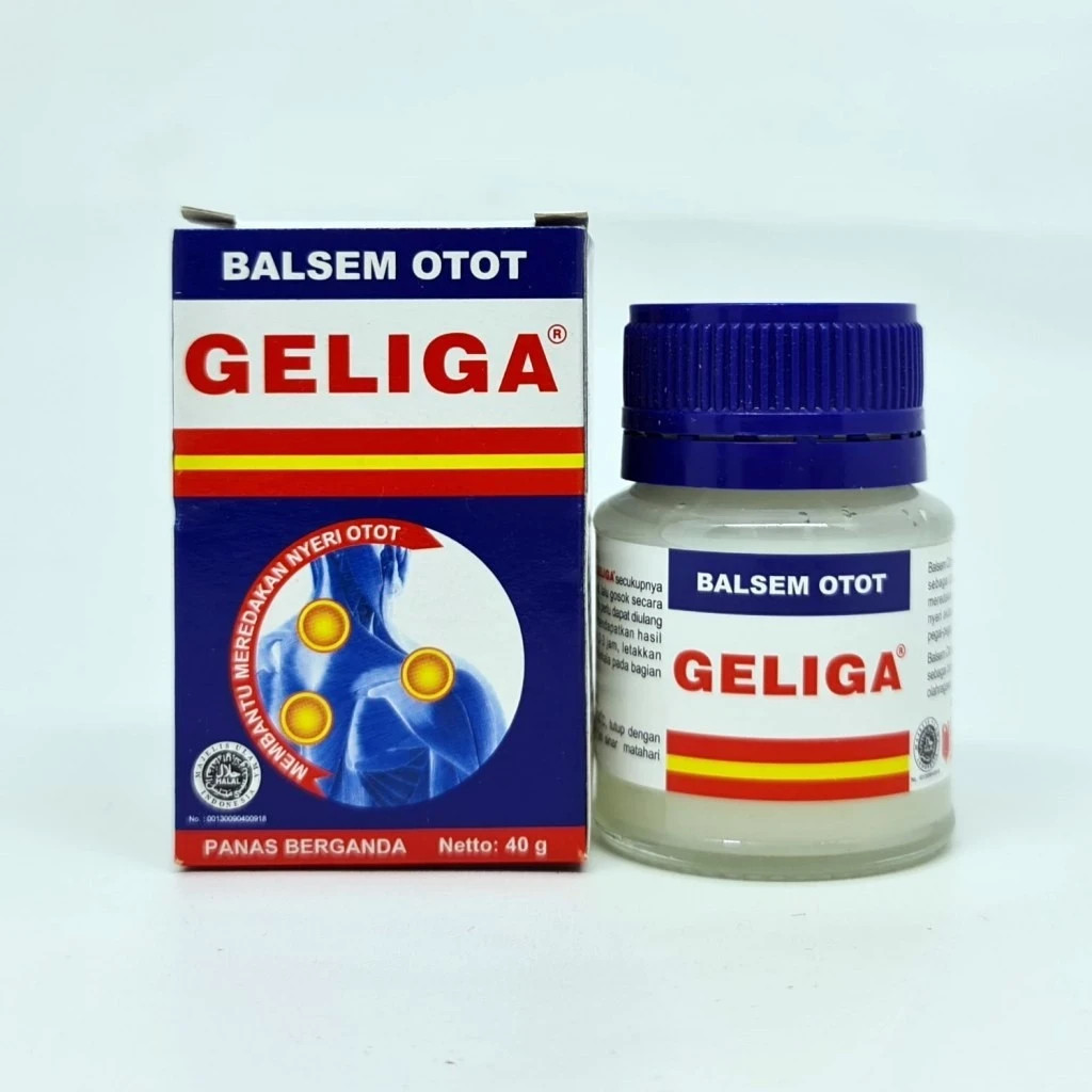 Geliga Balm made in Indonesia best Super Hot 40 gr II Free Shipping worldwide