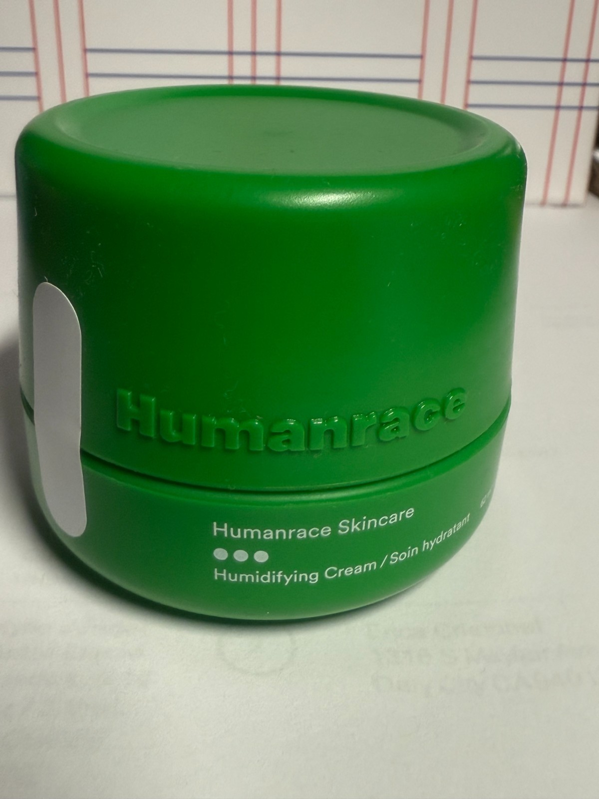HUMANRACE Skincare Humidifying Cream – 2.1 FL OZ / 62ml NO BOX