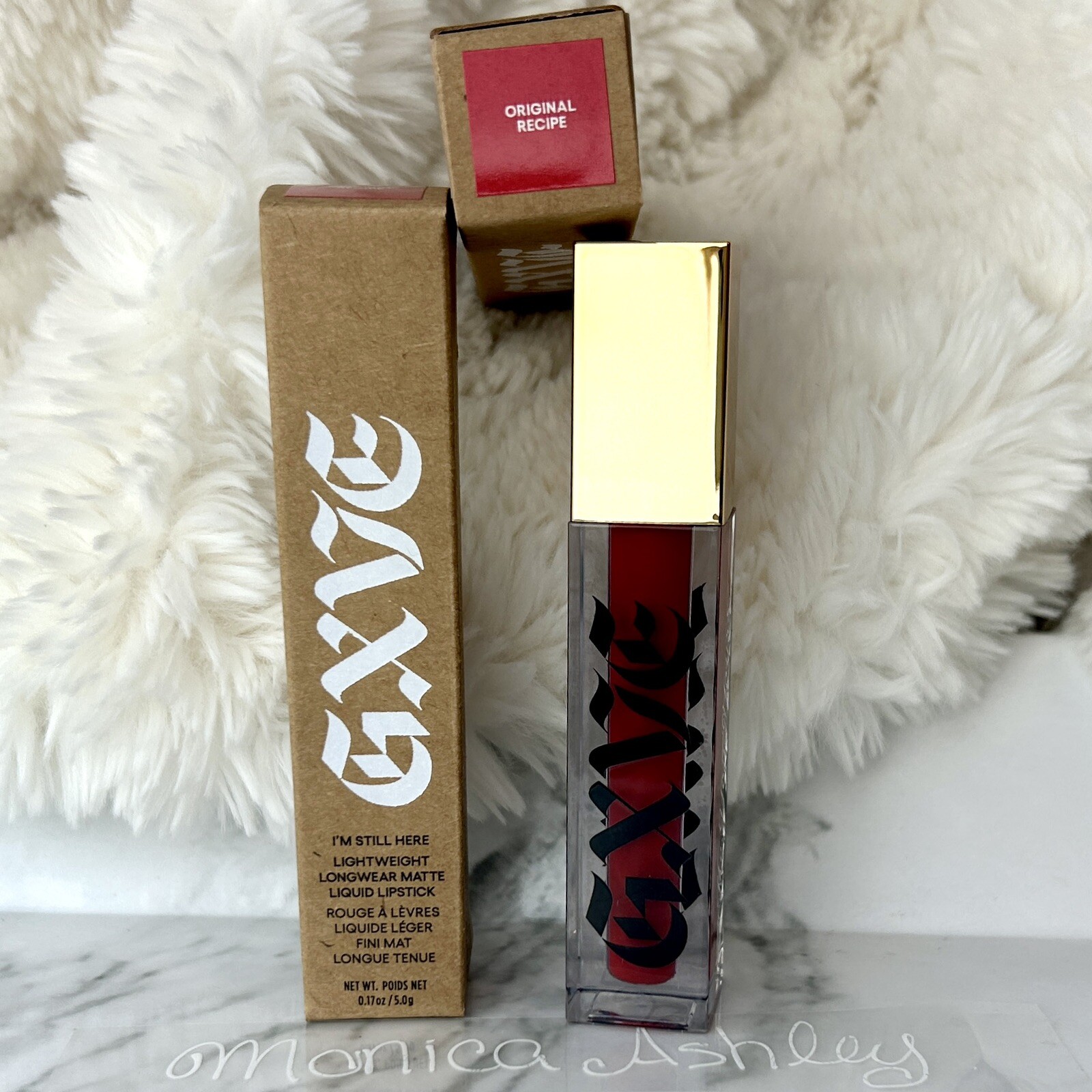GXVE I’m Still Here Long-wear Matte Liquid Lipstick Original Recipe Red New Box