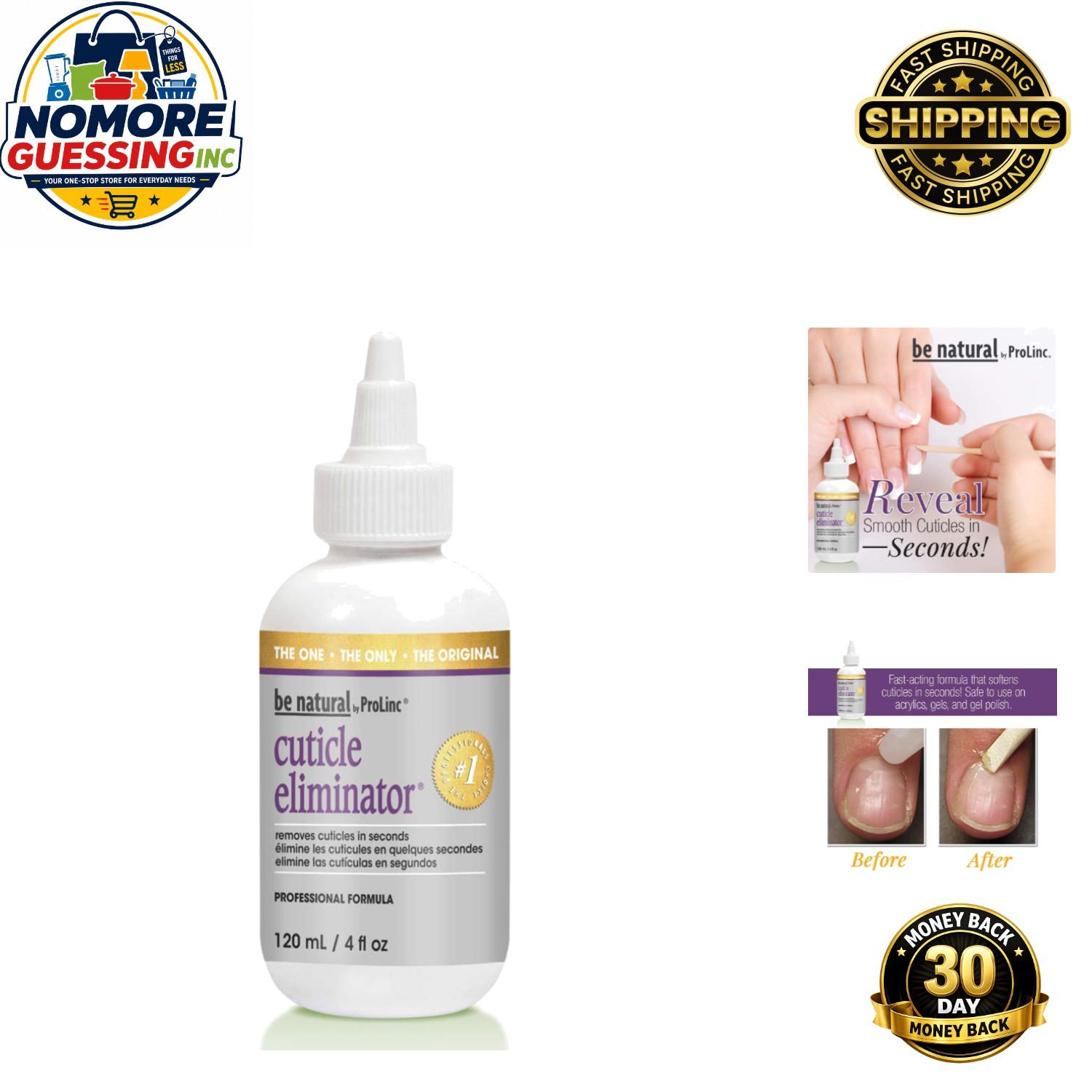 Cruelty-Free Cuticle Eliminator Gel – Softens Tough Cuticles in Seconds – 4 oz